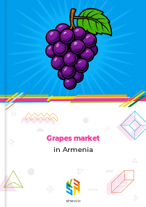Grapes market in Armenia