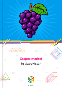 Grapes market in Uzbekistan