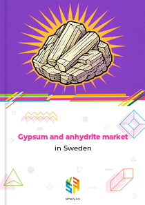 Gypsum and anhydrite market in Sweden