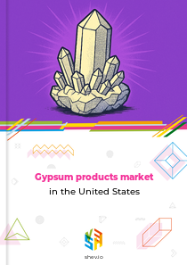 Gypsum products market in the United States