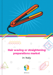 Hair waving or straightening preparations market in Italy