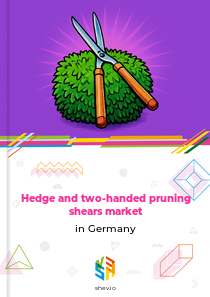 Hedge and two-handed pruning shears market in Germany