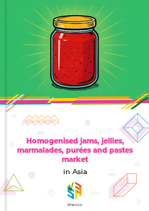 Homogenised jams, jellies, marmalades, purées and pastes market in Asia