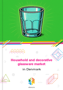 Household and decorative glassware market in Denmark