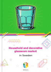 Household and decorative glassware market in Sweden