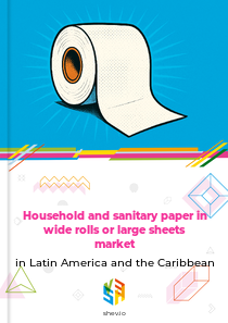 Household and sanitary paper in wide rolls or large sheets market in Latin America and the Caribbean