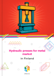 Hydraulic presses for metal market in Finland