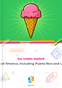 Ice cream market in United States of America, including Puerto Rico and US Virgin Islands
