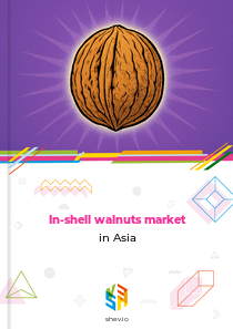 In-shell walnuts market in Asia