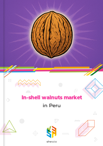 In-shell walnuts market in Peru