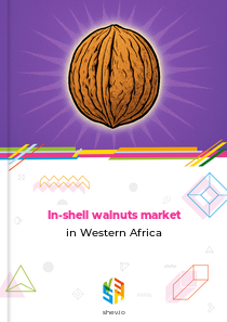 In-shell walnuts market in Western Africa