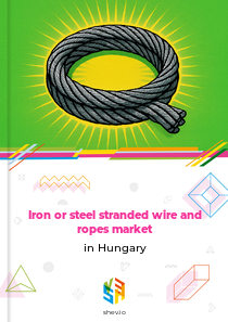 Iron or steel stranded wire and ropes market in Hungary