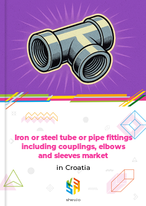Iron or steel tube or pipe fittings including couplings, elbows and sleeves market in Croatia