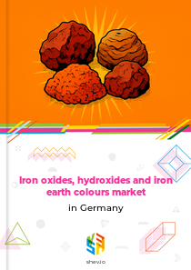Iron oxides, hydroxides and iron earth colours market in Germany