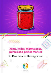 Jams, jellies, marmalades, purées and pastes market in Bosnia and Herzegovina