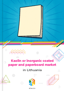 Kaolin or inorganic coated paper and paperboard market in Lithuania