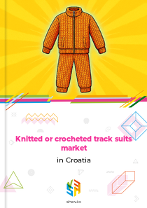 Knitted or crocheted track suits market in Croatia