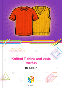 Knitted T-shirts and vests market in Spain