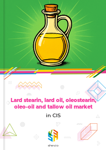 Lard stearin, lard oil, oleostearin, oleo-oil and tallow oil market in CIS