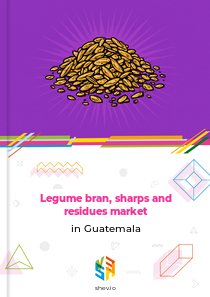 Legume bran, sharps and residues market in Guatemala