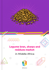 Legume bran, sharps and residues market in Middle Africa