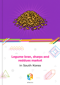 Legume bran, sharps and residues market in South Korea