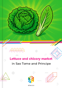 Lettuce and chicory market in Sao Tome and Principe