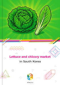 Lettuce and chicory market in South Korea