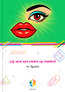 Lip and eye make up market in Spain