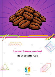 Locust beans market in Western Asia