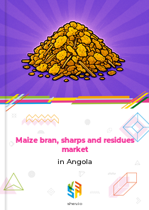 Maize bran, sharps and residues market in Angola