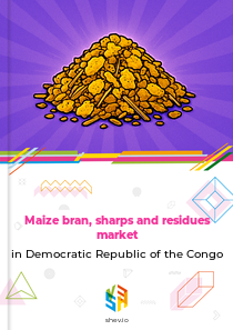 Maize bran, sharps and residues market in Democratic Republic of the Congo
