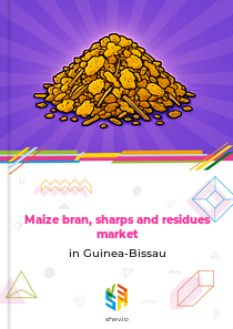 Maize bran, sharps and residues market in Guinea-Bissau