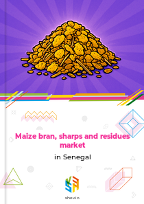 Maize bran, sharps and residues market in Senegal