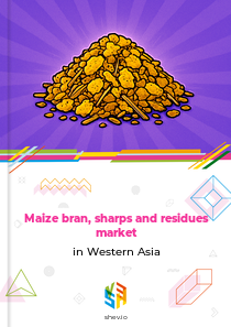 Maize bran, sharps and residues market in Western Asia