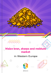 Maize bran, sharps and residues market in Western Europe
