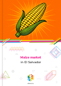 Maize market in El Salvador