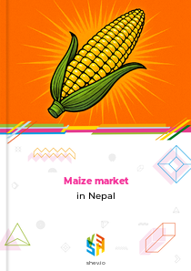Maize market in Nepal