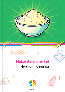 Maize starch market in Northern America