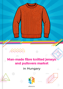 Man-made fibre knitted jerseys and pullovers market in Hungary