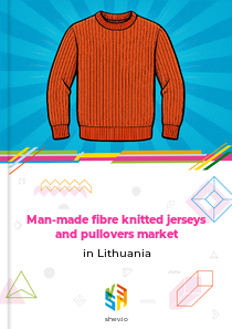 Man-made fibre knitted jerseys and pullovers market in Lithuania