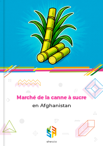 Marché de la canne à sucre en Afghanistan