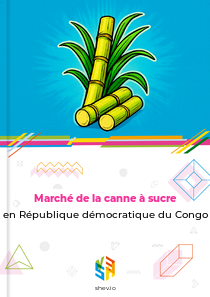 Marché de la canne à sucre en République démocratique du Congo