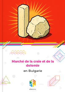 Marché de la craie et de la dolomie en Bulgarie