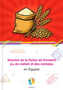 Marché de la farine de froment ou de méteil et des céréales en Égypte