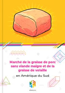 Marché de la graisse de porc sans viande maigre et de la graisse de volaille en Amérique du Sud
