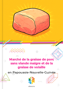 Marché de la graisse de porc sans viande maigre et de la graisse de volaille en Papouasie-Nouvelle-Guinée