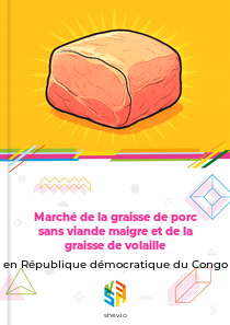 Marché de la graisse de porc sans viande maigre et de la graisse de volaille en République démocratique du Congo