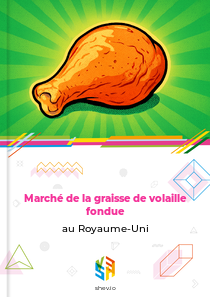Marché de la graisse de volaille fondue au Royaume-Uni