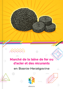 Marché de la laine de fer ou d'acier et des récurants en Bosnie-Herzégovine